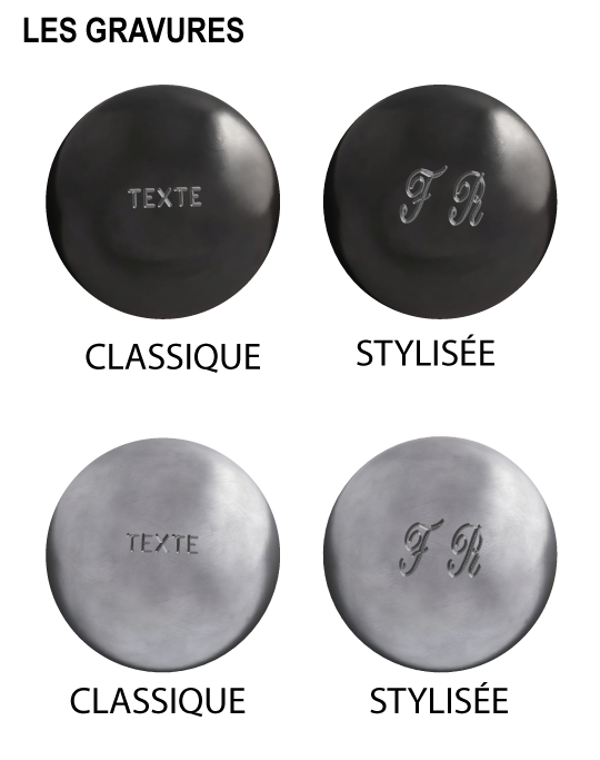 Boule Pétanque compétition Obut MATCH+ Famille Rocher – Image 2